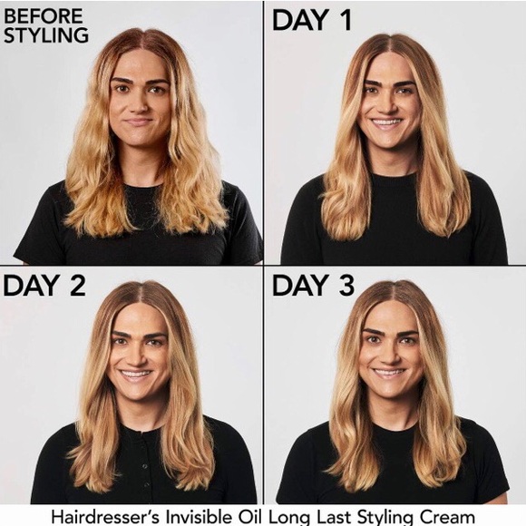 🔵[Bb.] NWT Deluxe 30mL Hairdresser’s Invisible Oil Long Last Styling Cream - Picture 9 of 14